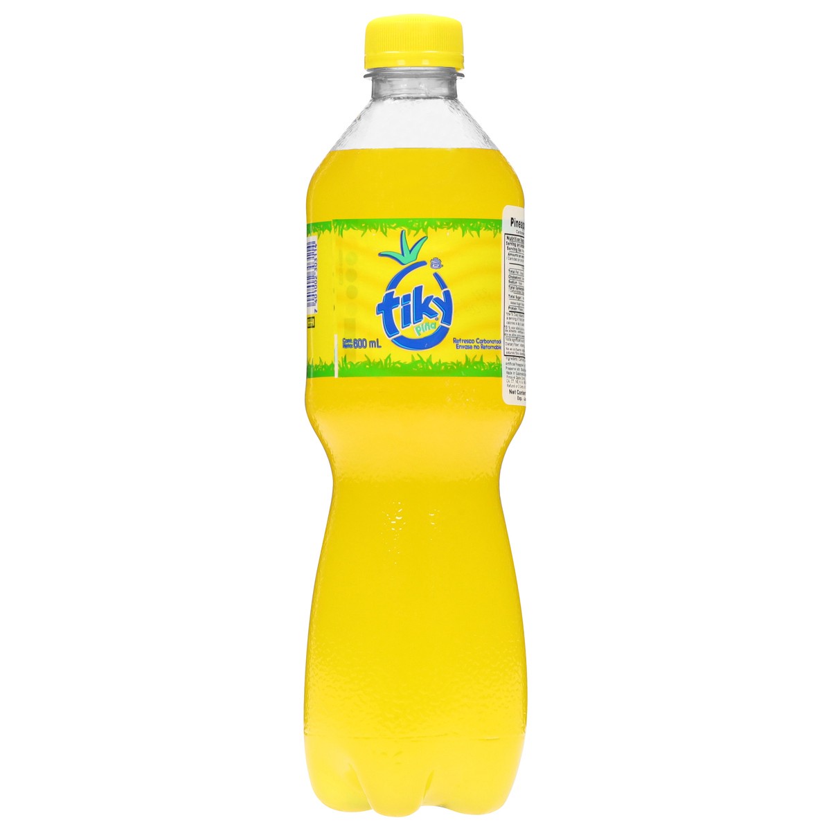 slide 6 of 13, Tiky Pina Carbonated Pineapple Flavor Soft Drink - 20 fl oz, 20 fl oz