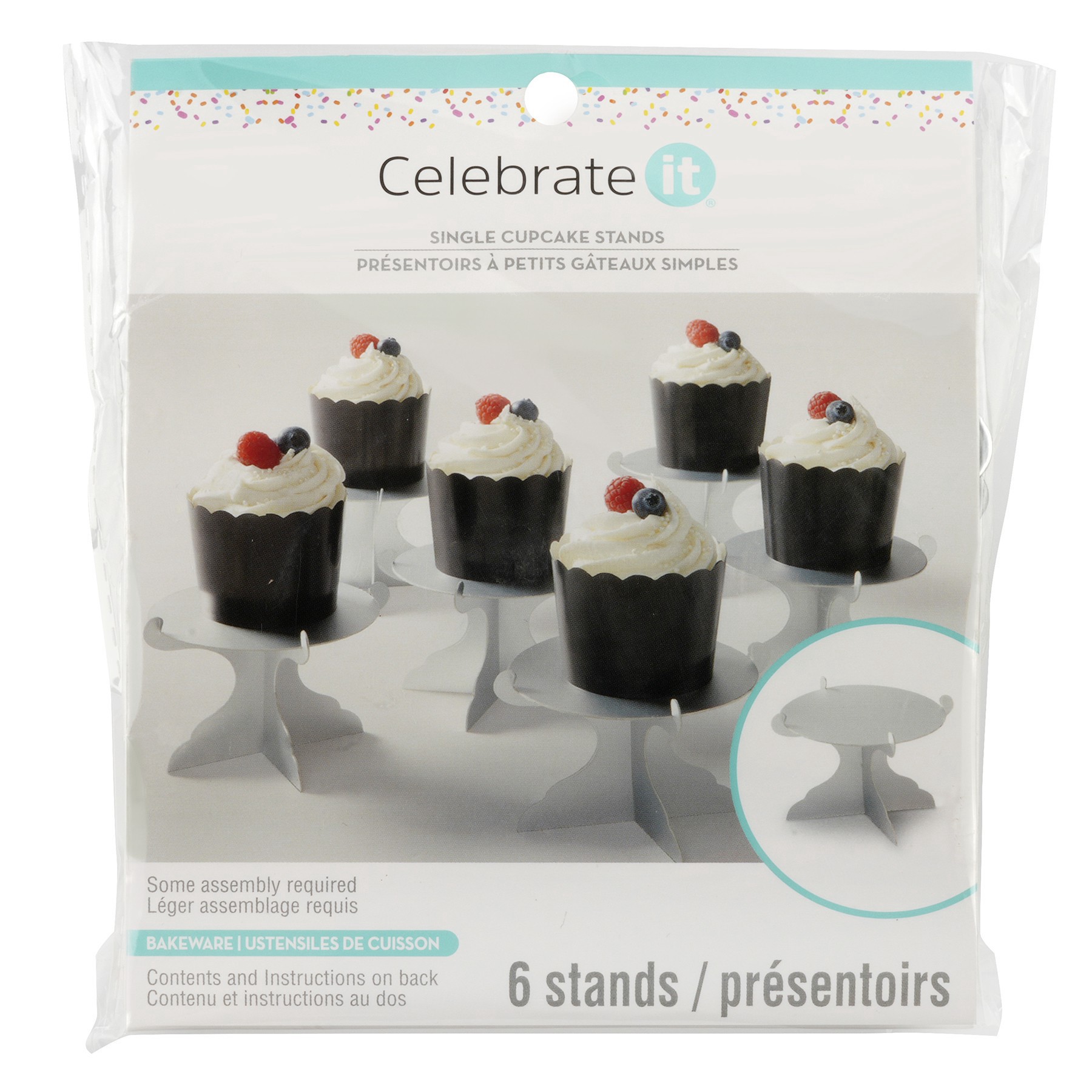 slide 2 of 2, Cupcake Stands By Celebrate It, 6ct., 6 ct