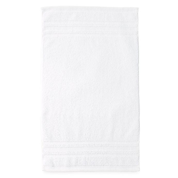 slide 4 of 4, DKNY Famous Maker Avenue Value Hand Towel - White, 1 ct