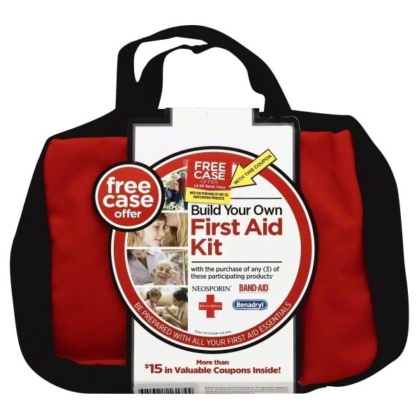 slide 1 of 1, Johnson & Johnson First Aid Kit 1 ea, 1 ea