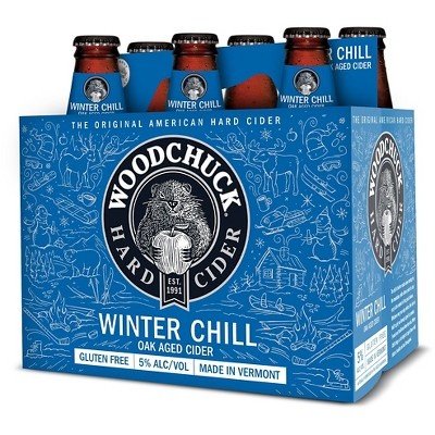 slide 1 of 1, Woodchuck Winter Chill Hard Cider, 6 ct; 12 oz