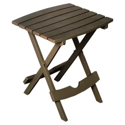 Adams Quick Fold Table Earth Brown