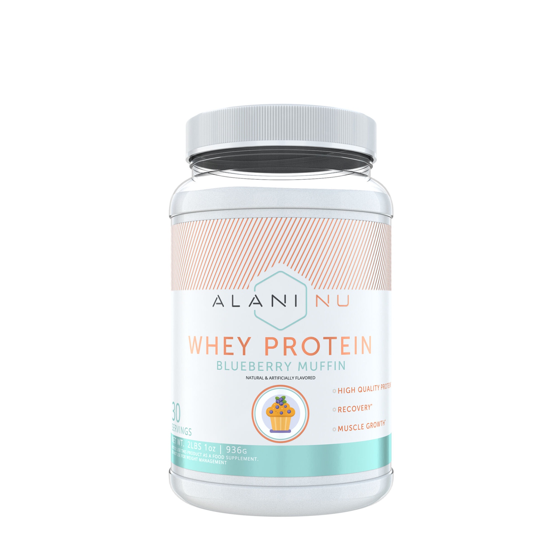 slide 1 of 1, Alani Nu Whey Protein Powder - Blueberry Muffin, 1 ct