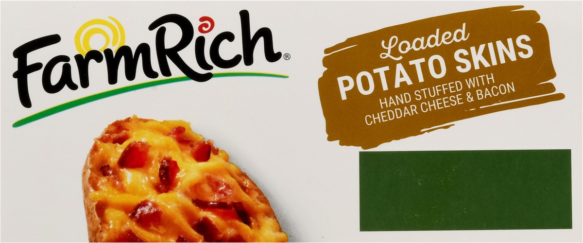 slide 6 of 9, Farm Rich Loaded Potato Skins 14.3 oz, 14.3 oz
