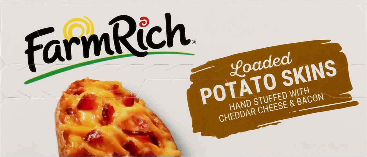 slide 8 of 9, Farm Rich Loaded Potato Skins 14.3 oz, 14.3 oz