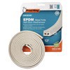 slide 4 of 5, Frost King EPDM Weatherstrip Tape, 1/2 x 5/16 x 10', Cushioned Rib/White, 1/2 gal