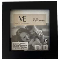 Complete Home Black Gallery Frame 4x4