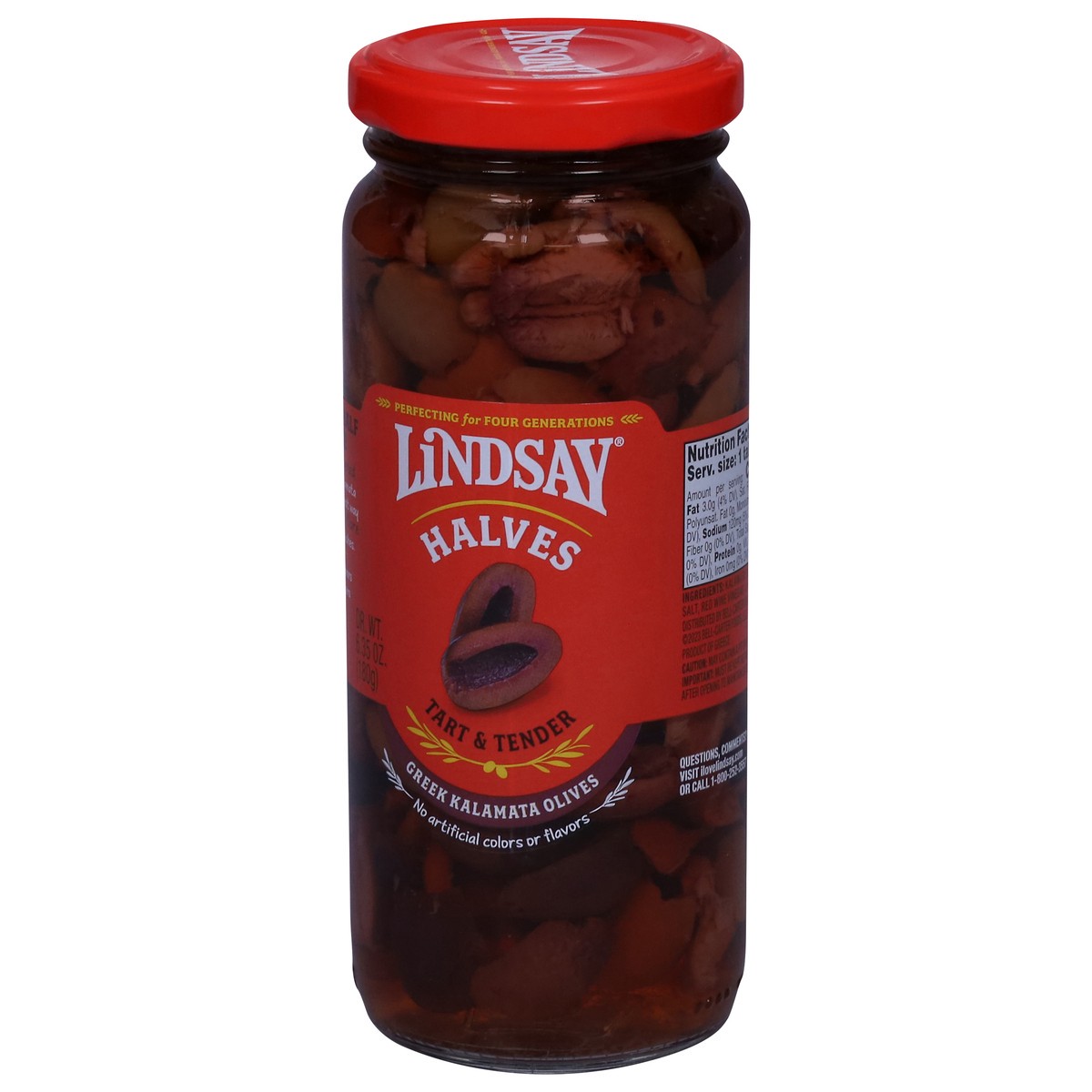 slide 12 of 14, Lindsay Kalamata Halves 6.35oz. - 6.35 OZ, 6.35 oz