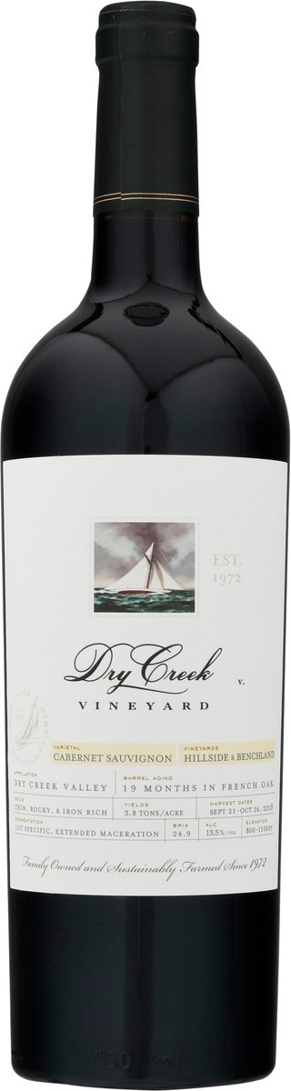 slide 1 of 12, Dry Creek Vineyard Cabernt Sauvgnon Wine, 750 ml