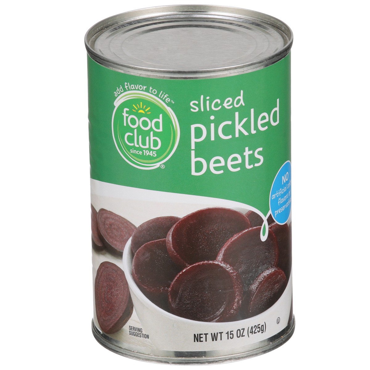 slide 2 of 9, Food Club Sliced Pickled Beets, 15 oz