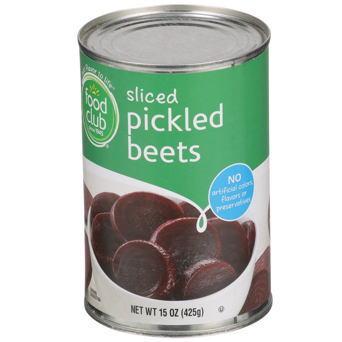 slide 3 of 9, Food Club Sliced Pickled Beets, 15 oz