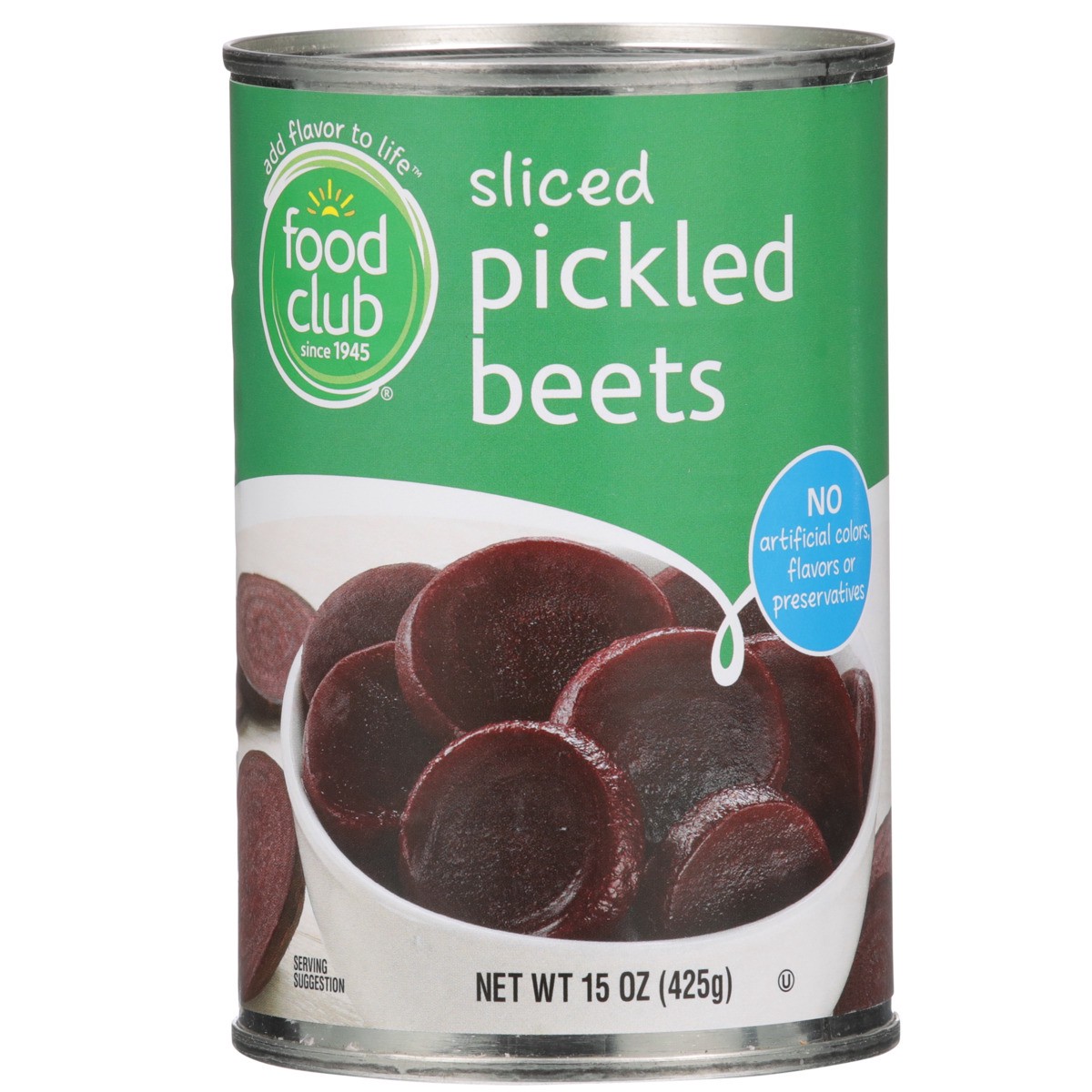 slide 8 of 9, Food Club Sliced Pickled Beets, 15 oz