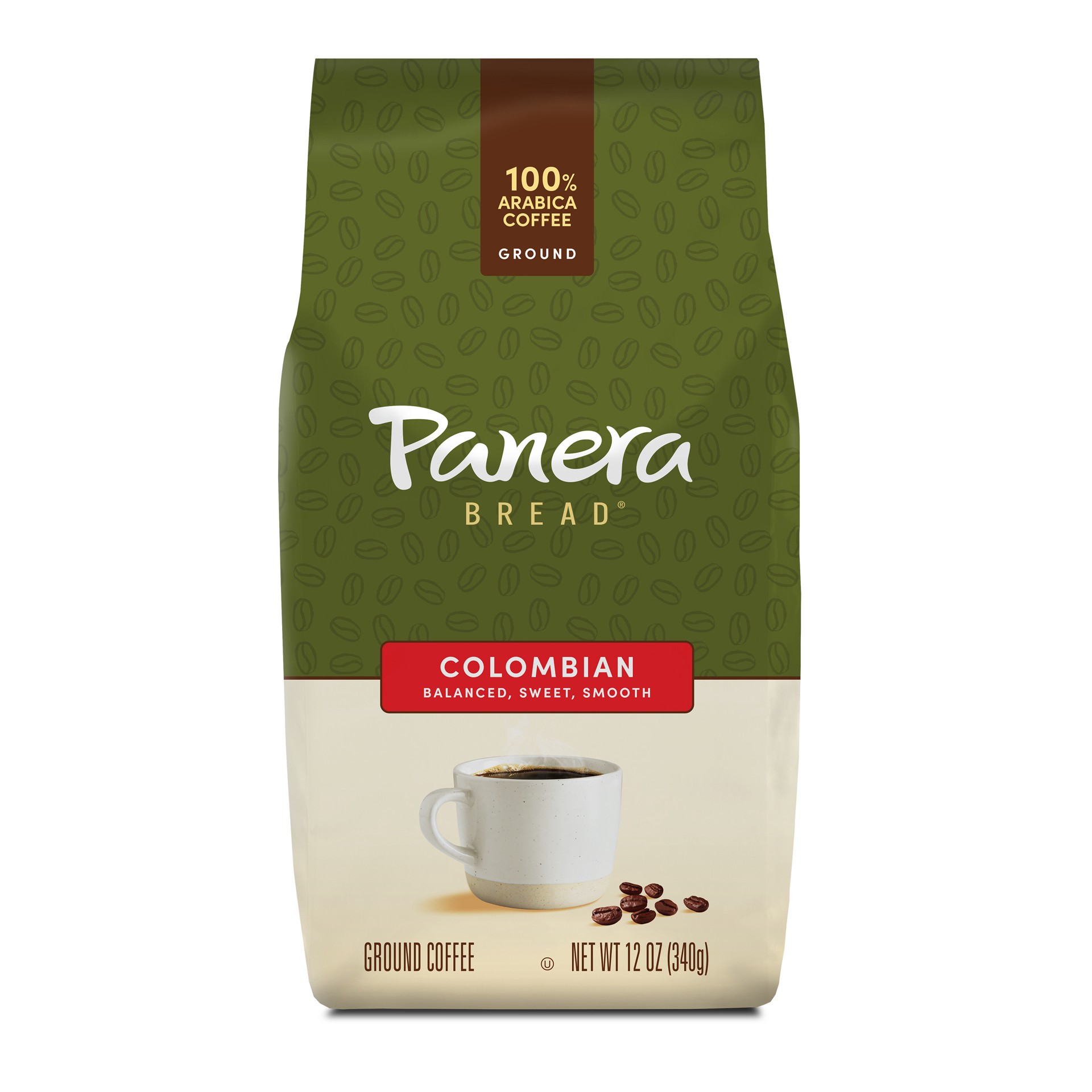 slide 3 of 5, Panera Bread Colombian, Ground Coffee, Medium Roast, Bagged 12oz., 12 oz