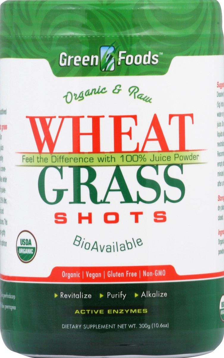 slide 1 of 3, Green Foods Wheat Grass Shots 10.6 oz, 10.6 oz