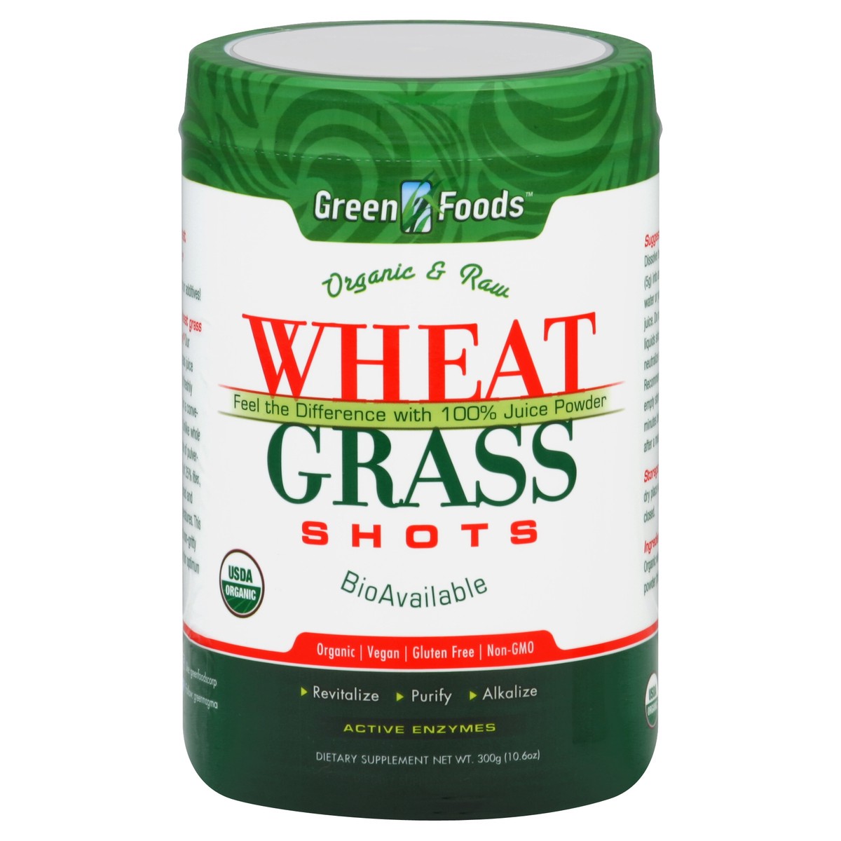 slide 2 of 3, Green Foods Wheat Grass Shots 10.6 oz, 10.6 oz