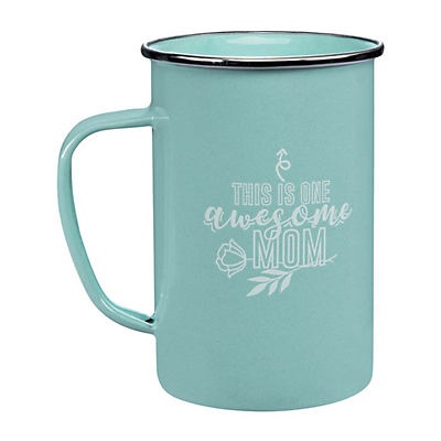 slide 1 of 1, Cinsa Awesome Mom Mint Tall Mug, 20 oz