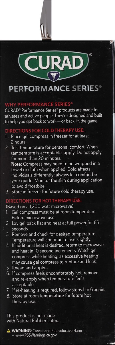 slide 4 of 9, Curad Performance Series Ironman Hot or Cold Reusable Compress 1 ea, 1 ct