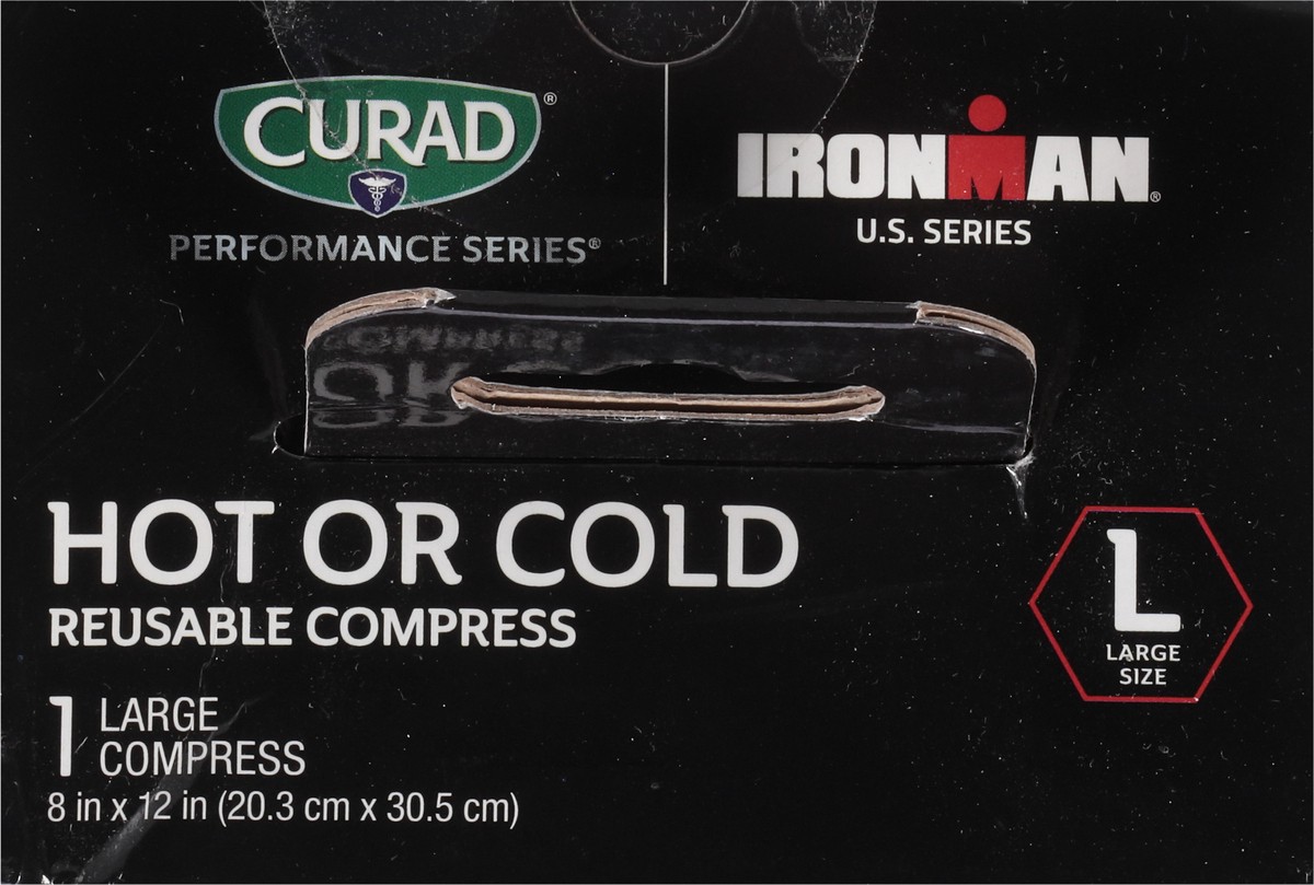 slide 9 of 9, Curad Performance Series Ironman Hot or Cold Reusable Compress 1 ea, 1 ct