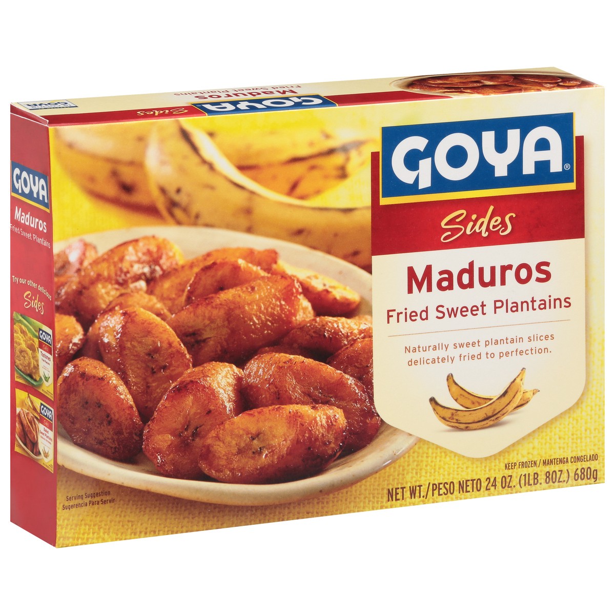 slide 3 of 9, Goya Sides Maduros Fried Sweet Plantains 24 oz, 24 oz