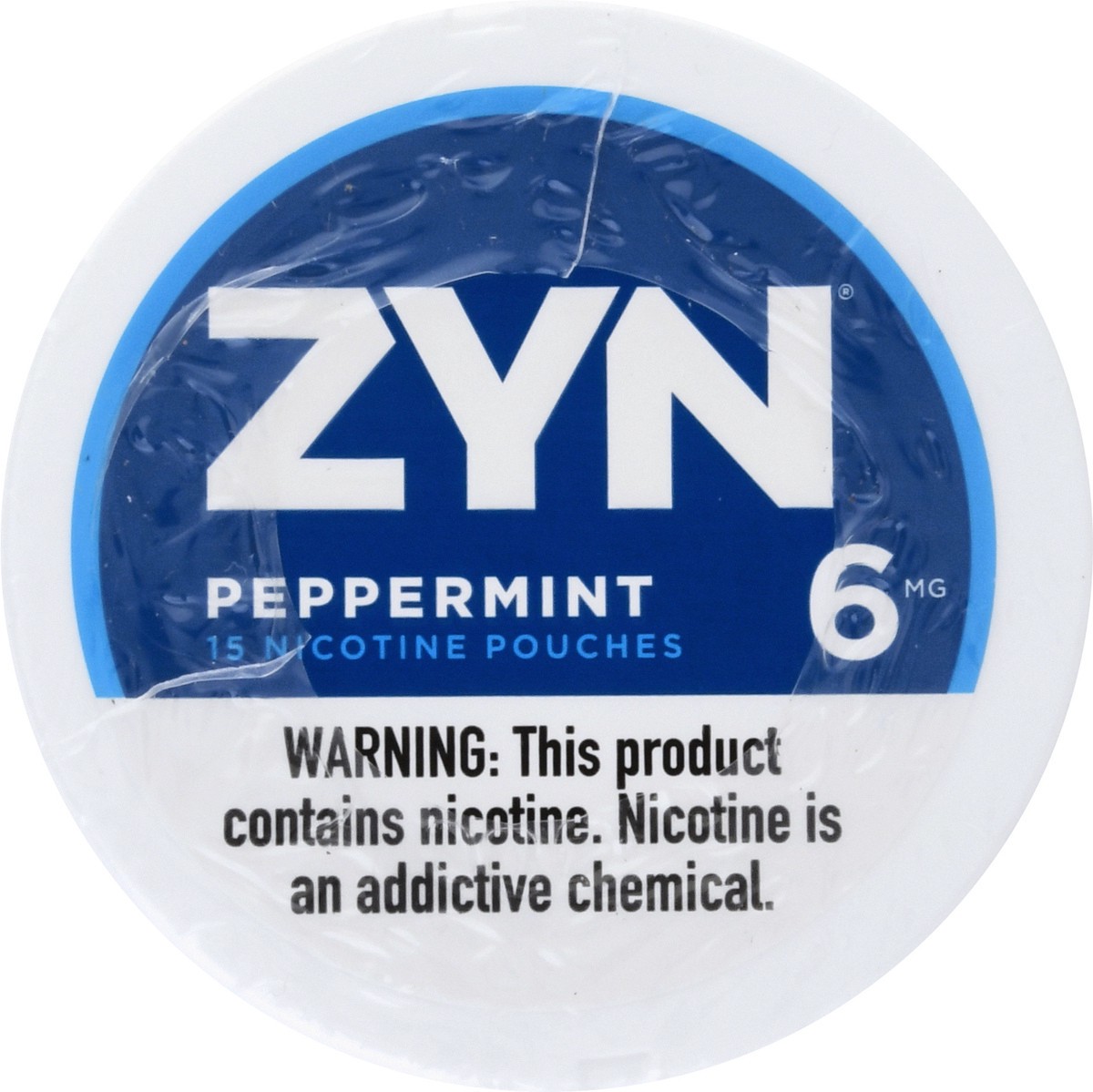 slide 10 of 10, ZYN 6 mg Peppermint Nicotine Pouches 5 ea, 