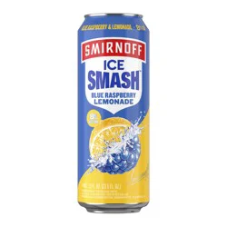 Smirnoff Ice Smash Blue Raspberry + Blackberry Malt Beverage 23.5 oz
