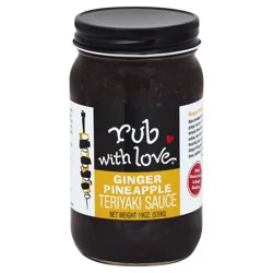 Rub with Love Ginger Pineapple Teriyaki Sauce