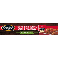 slide 28 of 29, Stouffer's Stouffer''s Italian Style Tomato Sauce & Meatballs, Family Size, Frozen Meatballs, 30 oz
