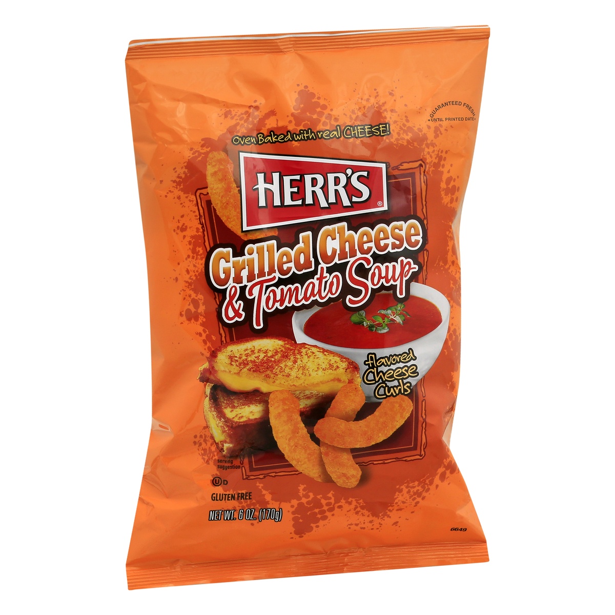 Herr's Grilled Cheese & Tomato Soup Chips 7 oz Shipt