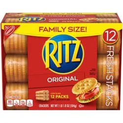 Ritz Original Crackers - Fresh Stacks, Family Size
