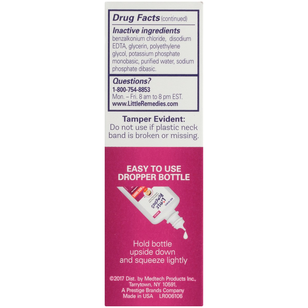 slide 3 of 10, Little Remedies Decongestant Nose Drops, Ages 2 to 6, 0.5 fl oz, 0.50 fl oz