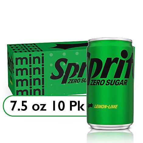 slide 1 of 1, Sprite Zero Sugar Fridge Pack Cans- 75 fl oz, 75 fl oz