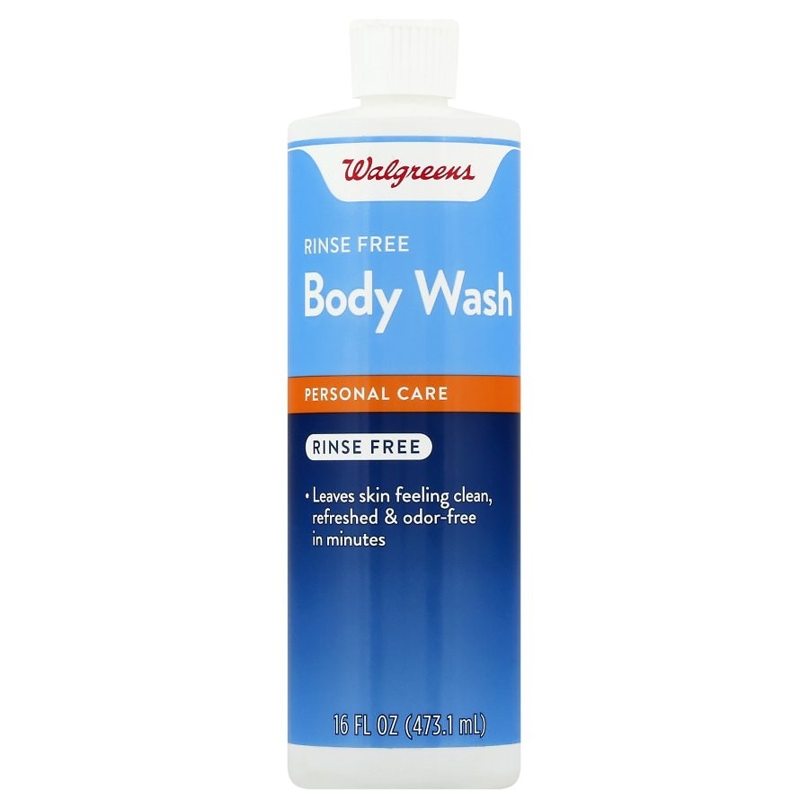 slide 1 of 3, Walgreens Rinse Free Body Wash, 16 oz