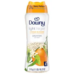 Downy Light Laundry Scent Booster Beads for Washer, Orange Blossom Scent, 18.2 oz, with No Heavy Perfumes