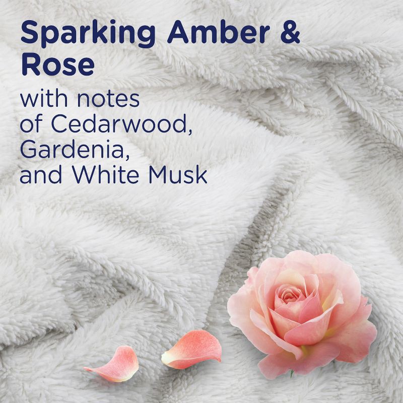 slide 8 of 13, Downy Ultra Soft + Bliss Sparkling Amber & Rose Liquid Fabric Softener - 93 fl oz, 93 oz