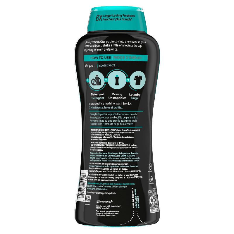 slide 4 of 10, Downy Unstopables Beads Fresh 30.1 Ounces, 30.1 oz