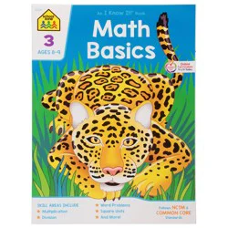 School Zone Math Basics Grade 3 Workbook