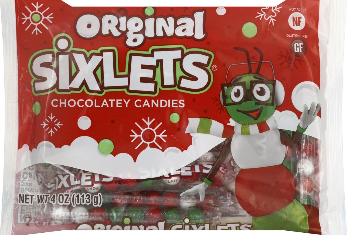 slide 5 of 5, Sixlets Original Chocolatey Candies, 4 oz