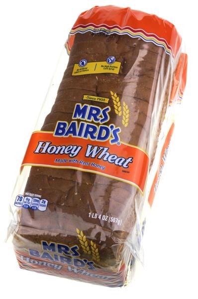 slide 1 of 1, Mrs. Baird's Honey Wheat Bread, 20 oz