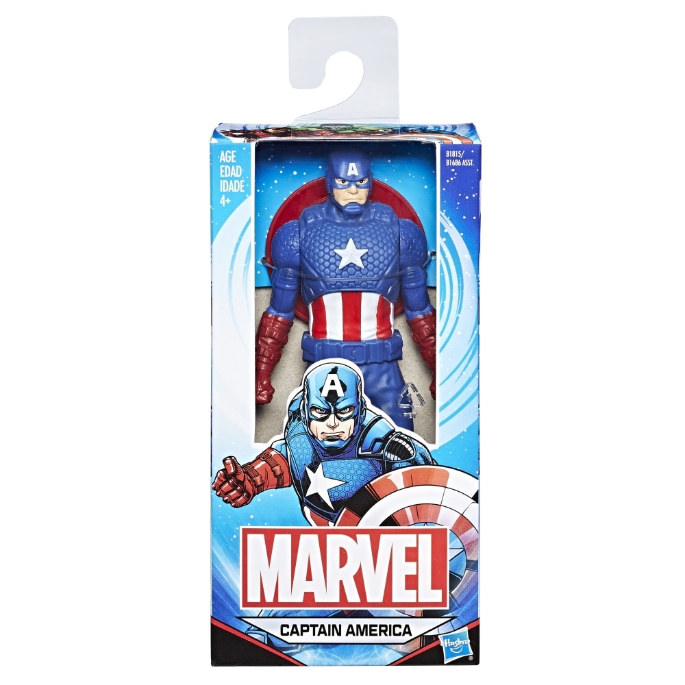 slide 1 of 1, Marvel Captain America 6-in Basic Action Figure, 1 ct