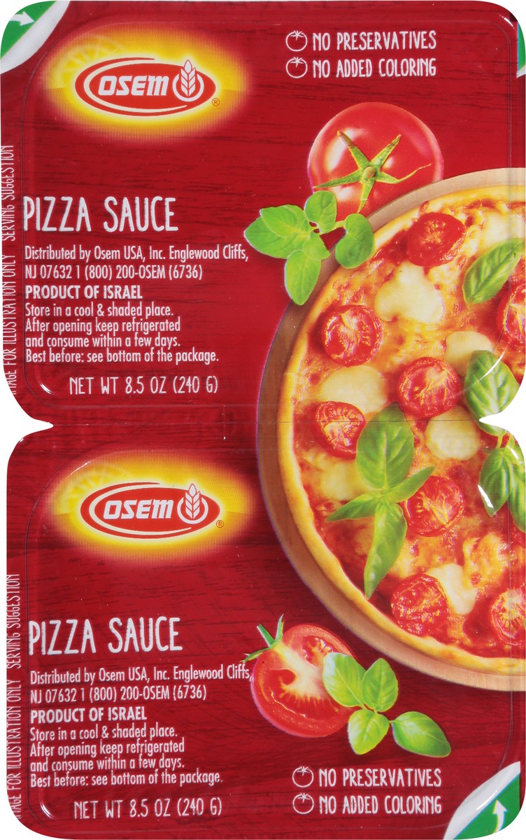 slide 5 of 9, Osem Pizza Sauce 2 - 8.5 oz Tubs, 2 ct
