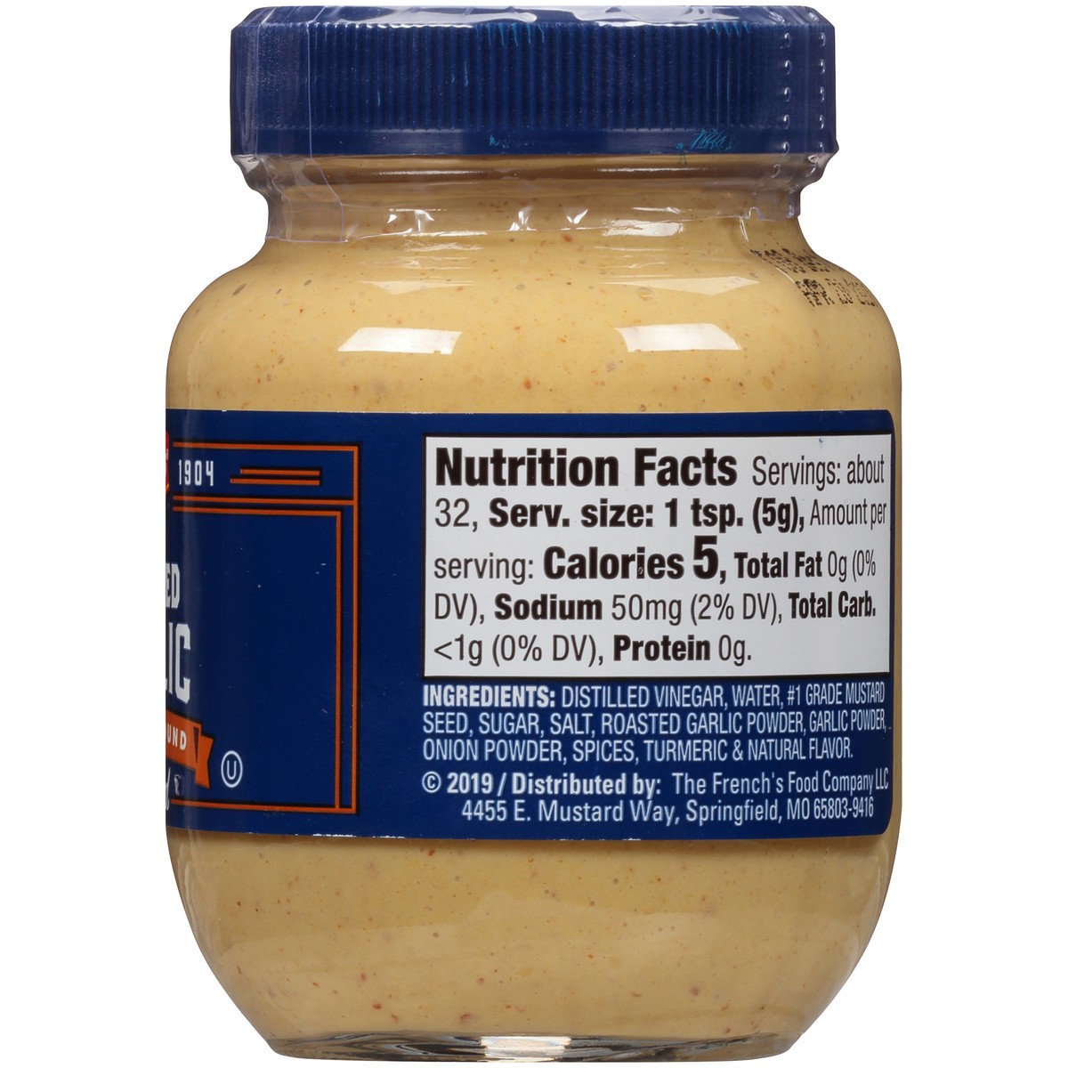 slide 2 of 7, French's Roasted Garlic Stone Ground Mustard, 5.7 oz, 5.7 oz