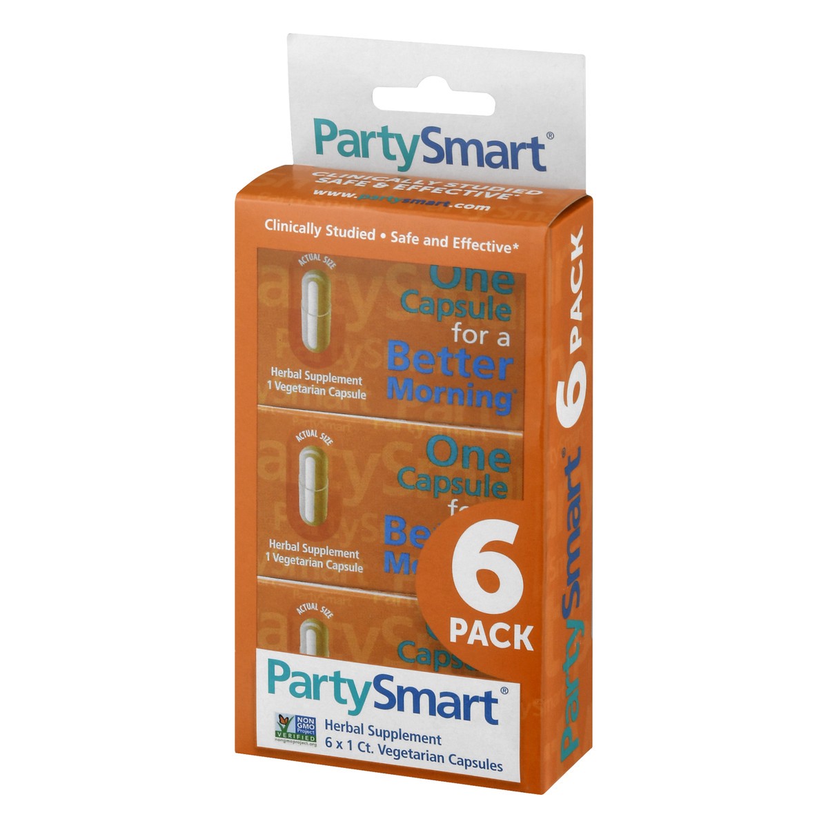 slide 6 of 13, PartySmart 6 Pack Vegetarian Capsules Better Morning 6 ea, 6 ct