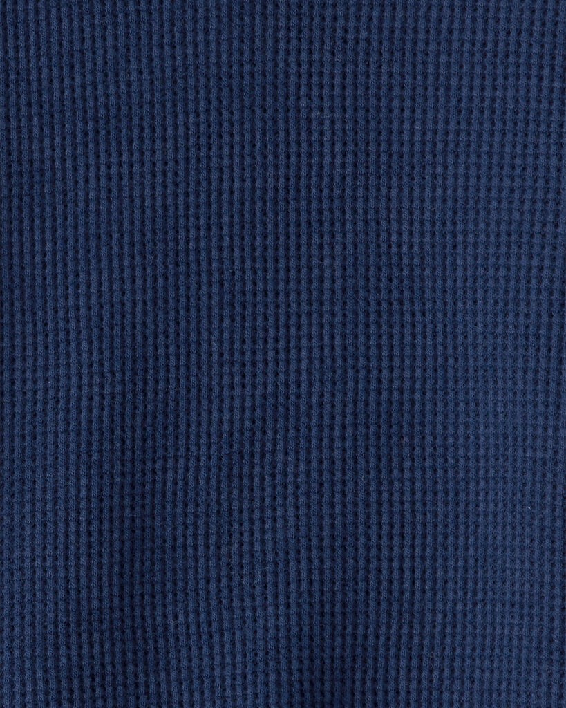 slide 2 of 2, Carter's Baby Boy Thermal Long-Sleeve T-Shirt - Green/Navy Navy 12M, 1 ct