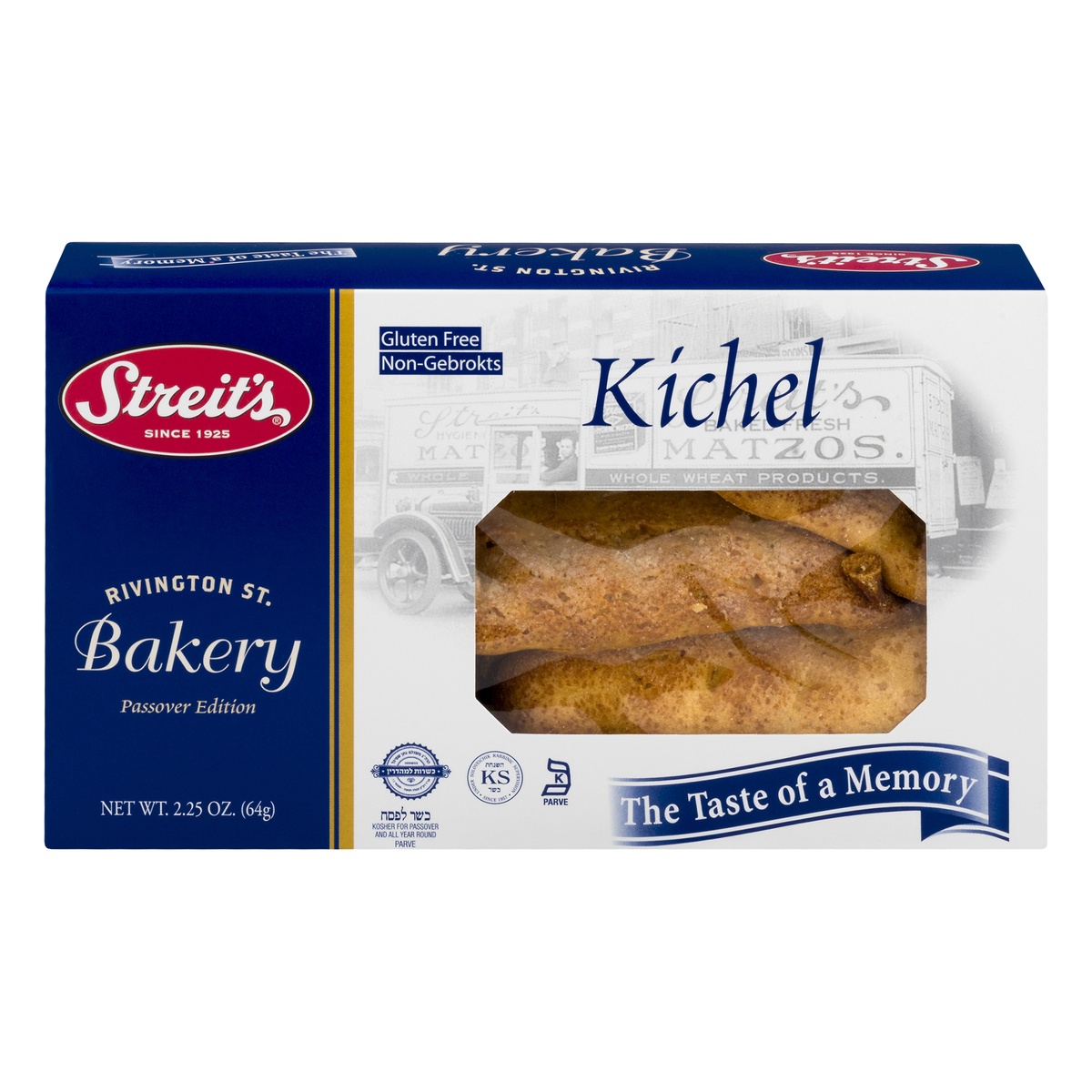 slide 1 of 1, Streit's Egg Kichel - Kosher For Passover, 2.5 oz