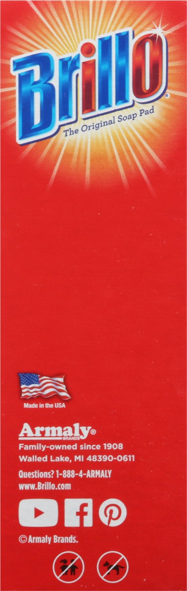 slide 7 of 9, Brillo Pads, 10 ct