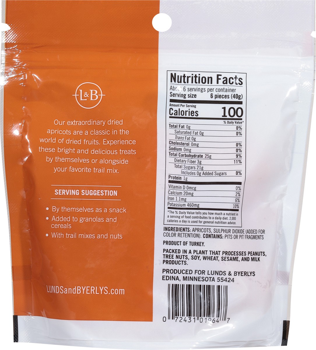 slide 3 of 14, Lunds & Byerlys Dried Turkish Apricots - 9 oz, 9 oz