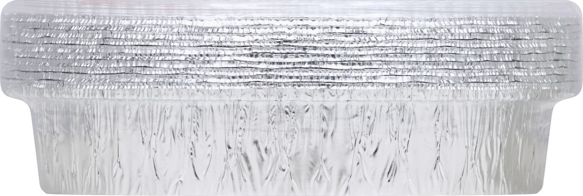 slide 5 of 6, First Street 8.25In Round Container W/Dome Lid, 10 ct