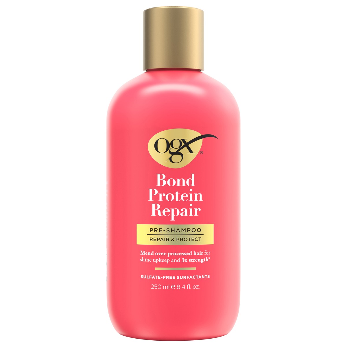 slide 1 of 9, Ogx Pre-Shampoo, Bond Protein Repair, 8.4 fl oz