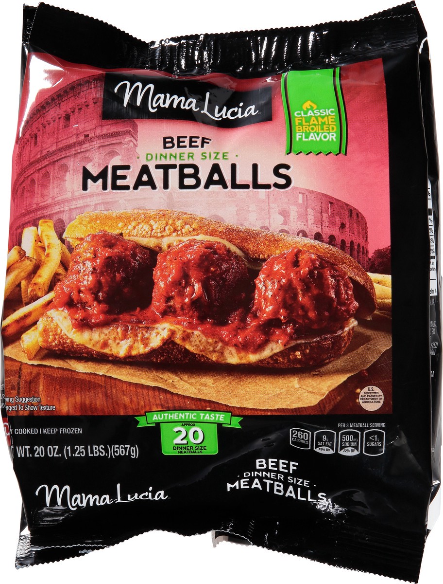 slide 9 of 11, Mama Lucia All Beef Italian-Style Meatballs, 