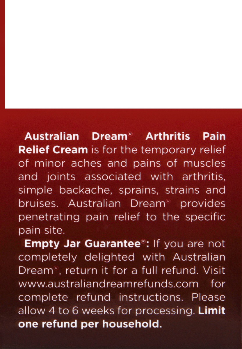 slide 3 of 5, Australian Dream Pain Relief Cream 4 oz, 4 oz